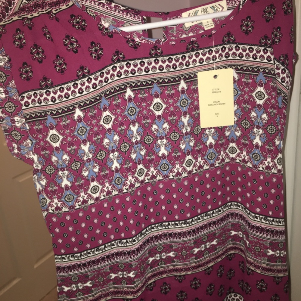 Paisley printed shirt